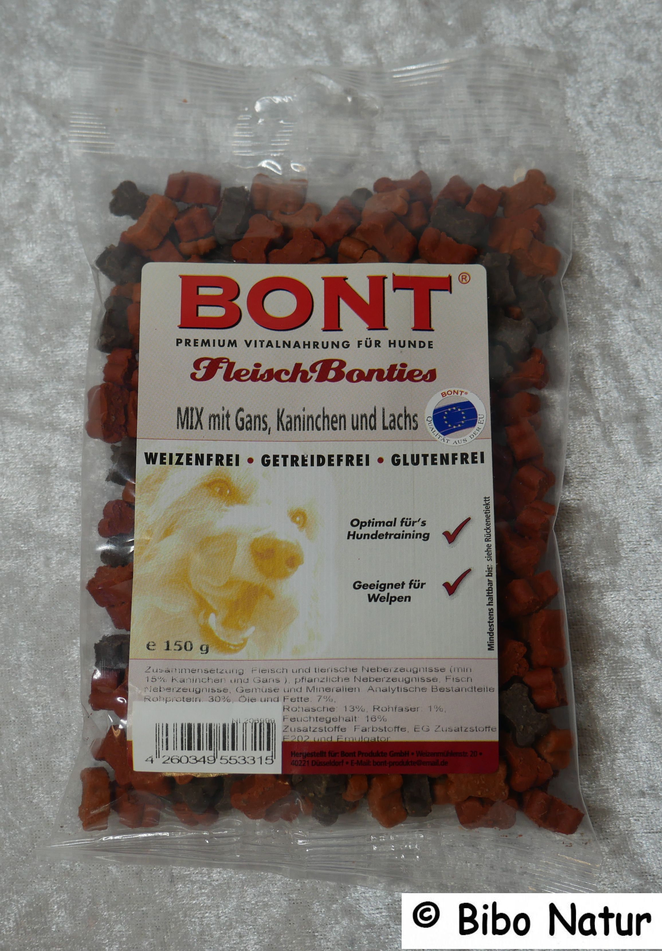 Fleisch Bonties Mix mit Gans, Kaninchen und Lachs