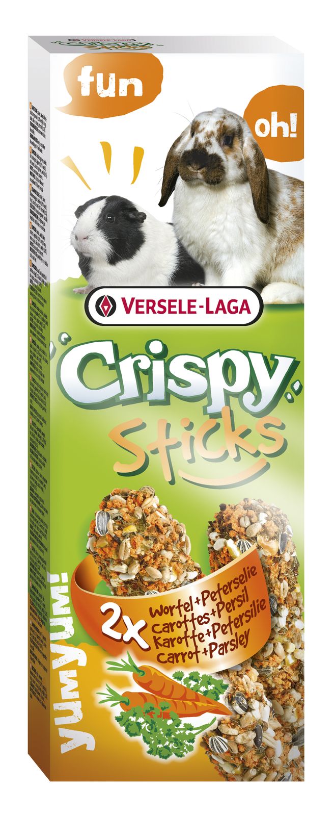 Crispy Sticks Karotte+Petersilie
