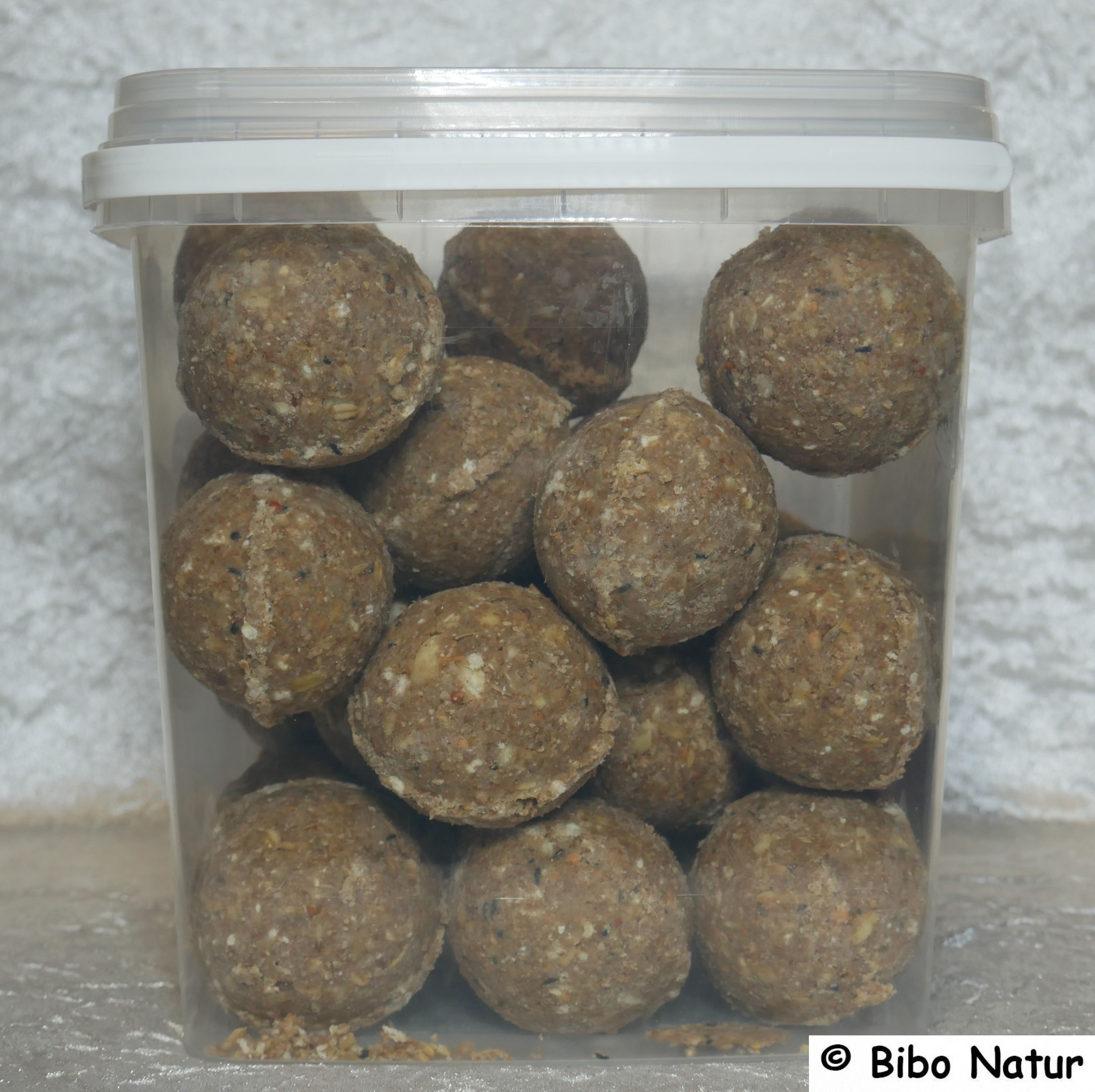 Meisenknödel Knackis - Frucht und Insekt