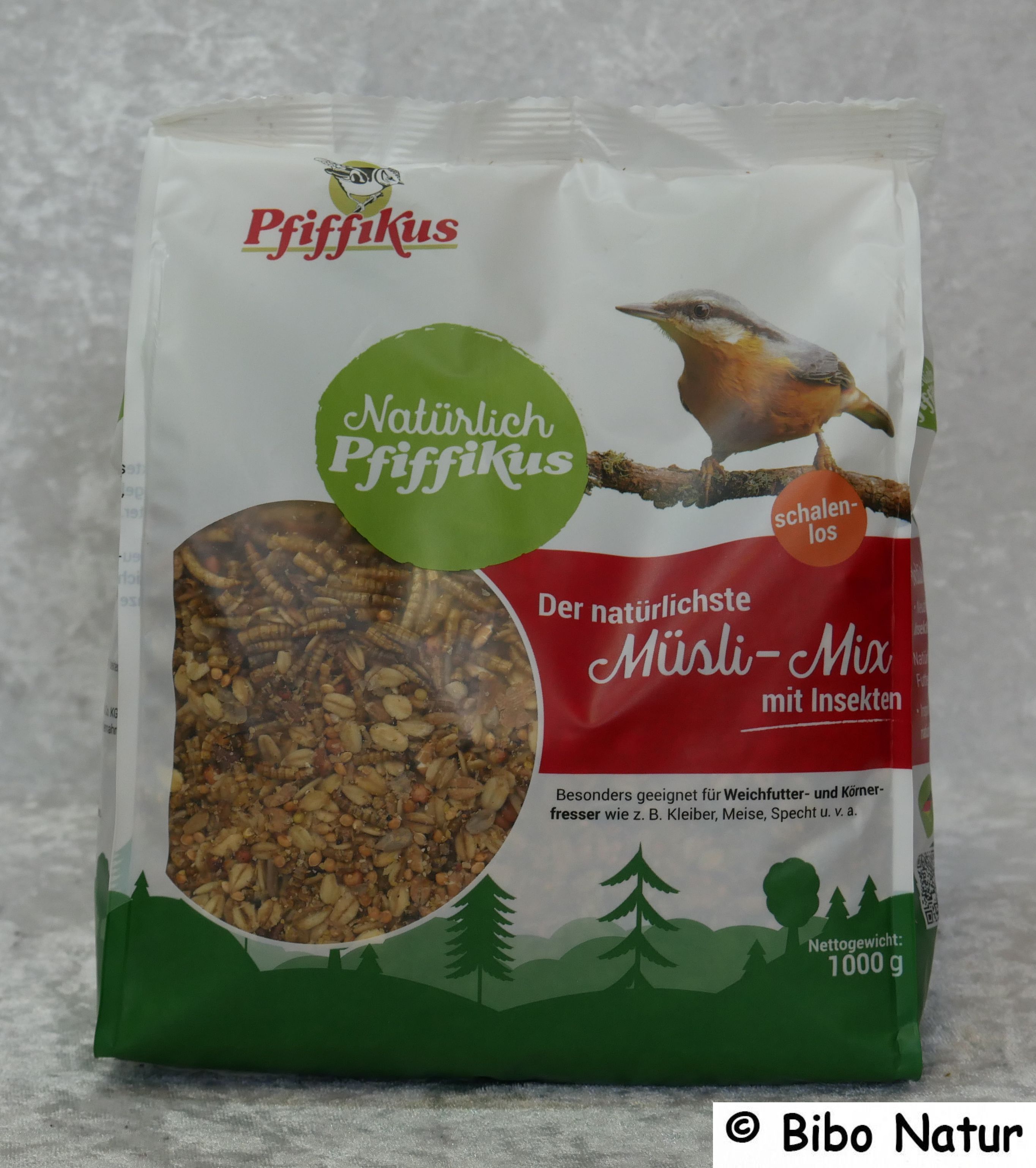 Pfiffikus Müsli-Mix mit Insekten