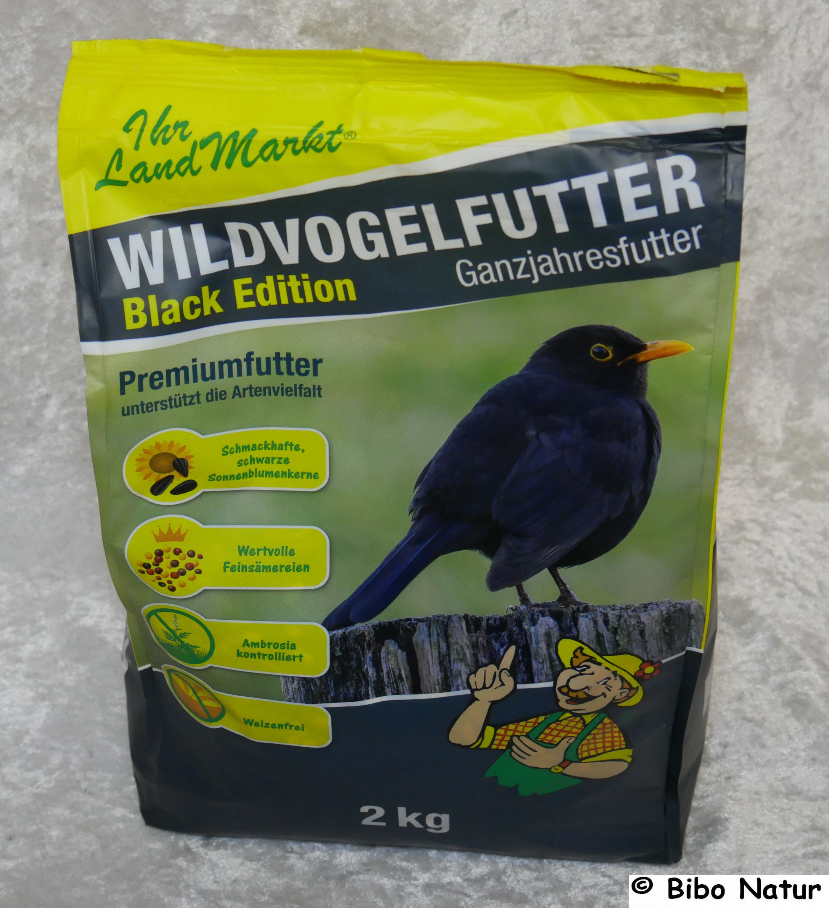 Wildvogelfutter Black Edition