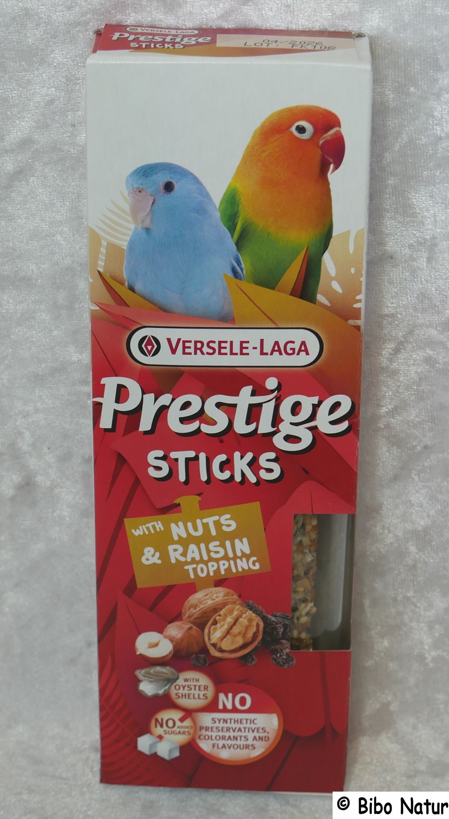 Prestige Sticks  mit Nüsse und Rosinentopping